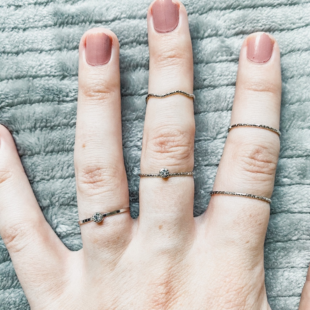5 Piece Stackable Ring Set